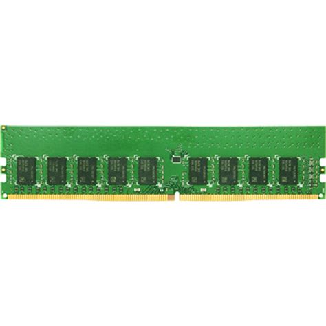 Synology 8GB DDR4 RAM Module (DDR4-2666 ECC UDIMM) for: SA3200D; UC3200; RS1619xs+; RS3618xs; RS4017xs+; RS3617xs+; RS3617RPxs